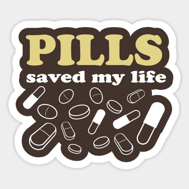 Pills Sticker by AtomicMadhouse